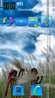 Autumn in bangladesh by shawan theme screenshot