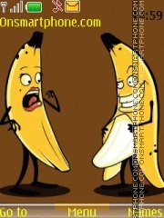 Funny Banana 01 theme screenshot