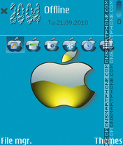 Apple-3rd theme screenshot