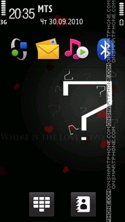 Where Is Love tema screenshot