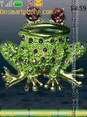 Capture d'écran Green Frog thème