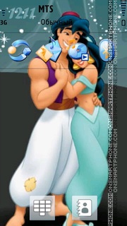 Aladin And Jasmine tema screenshot