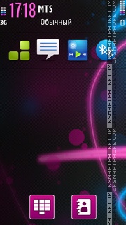 Neon 6291 tema screenshot