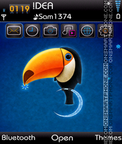Capture d'écran 3d Toucan v3 thème