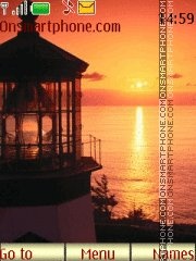 Capture d'écran Ocean sunset thème