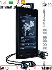 Nokia X6 With Tone Theme-Screenshot