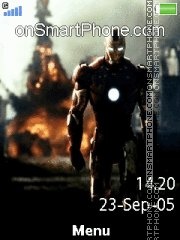 Скриншот темы Iron Man Il