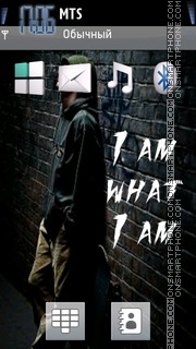 I Am What I Am V2 es el tema de pantalla