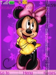 Capture d'écran Minni Mouse thème