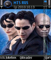 Capture d'écran Matrix-remake thème