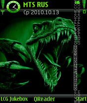 Green tema screenshot