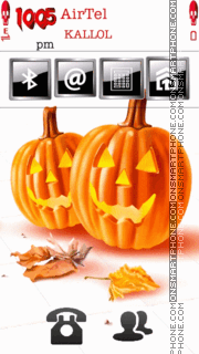 Halloween v2 by kallol es el tema de pantalla