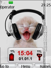 Capture d'écran Pussy thème