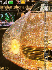 Capture d'écran Gold Mercedes thème