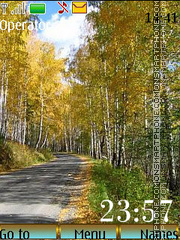Autumn tema screenshot