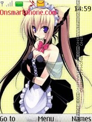 Anime Maids tema screenshot