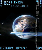 Comet tema screenshot