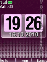 Capture d'écran Flip clock fl3.0 thème