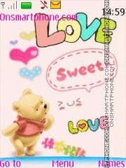 Sweet Love 04 tema screenshot