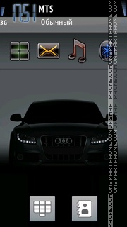 Скриншот темы Cool Audi