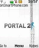 Portal 2 White es el tema de pantalla