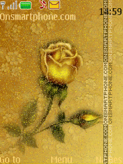 Golden Rose tema screenshot