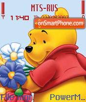 Capture d'écran Vini Pooh thème