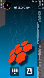 Capture d'écran Honeycomb 01 thème