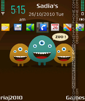 ZUO theme screenshot