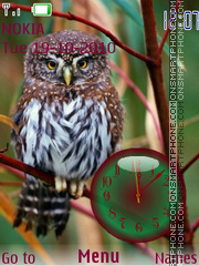 Capture d'écran Owl 03 thème