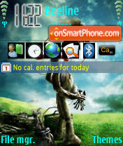 Shepelin theme screenshot