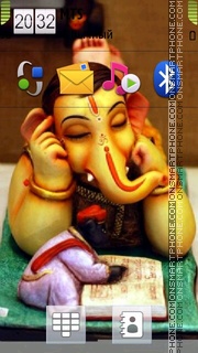 Capture d'écran Ganesh Lord thème