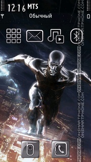 Iron 01 tema screenshot
