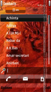 Capture d'écran Rabi thème