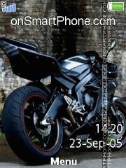 Yamaha R6 01 theme screenshot