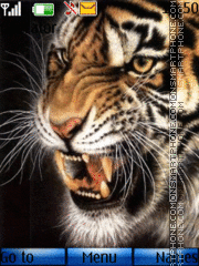Capture d'écran Tiger animations thème