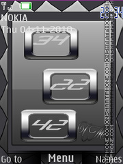 Grey(AR) theme screenshot