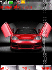 Capture d'écran Porsche Carrera thème