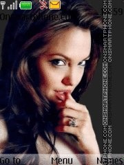 Angelina Jolie 19 Theme-Screenshot