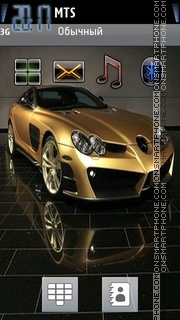 Mercedes Benz 08 tema screenshot