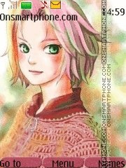 Haruno Sakura tema screenshot