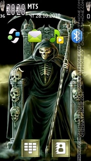 Reaper King theme screenshot