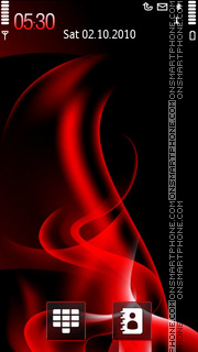 Red Passionate Theme-Screenshot