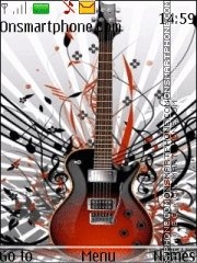 Guitar With ringtone tema screenshot