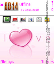 Love 03 tema screenshot
