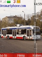 Capture d'écran Trolleybus thème