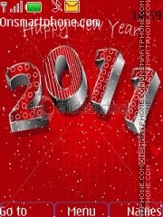 Happy New Year 2011 01 theme screenshot