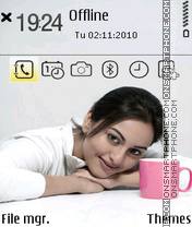 Sonakshi 01 tema screenshot