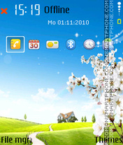 Landscape 11 theme screenshot