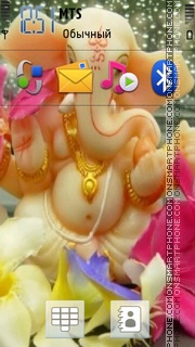 Скриншот темы Sri Ganesh 01